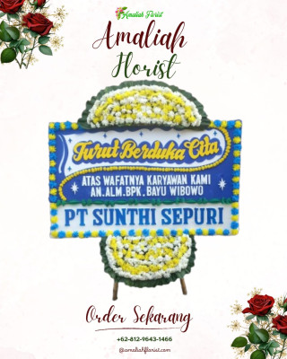 Papan Bunga Duka di Tarokan