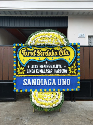 Papan Bunga Duka di Tarokan